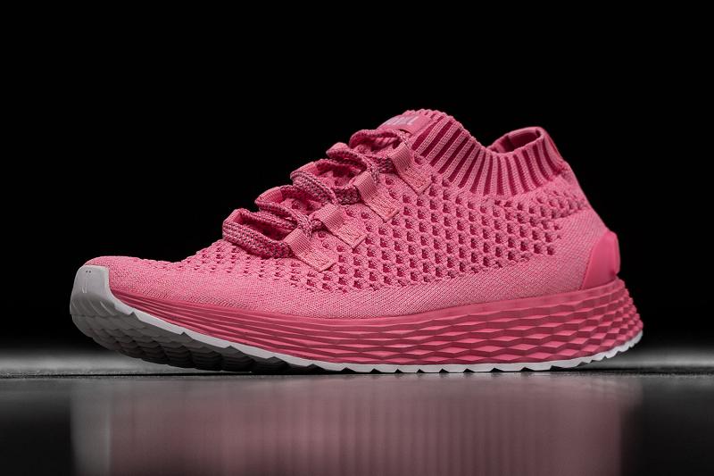 Women's Nobull Bright Knit Running Shoes Light / Pink | SG Z2721U